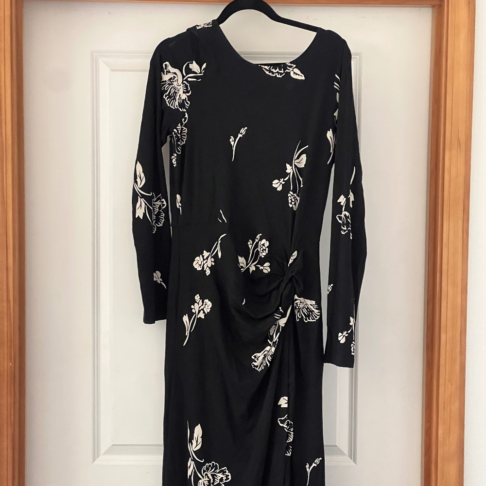 Free People floral midi dress